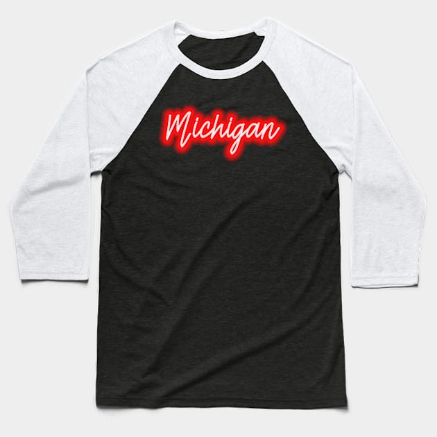 Michigan Baseball T-Shirt by arlingjd